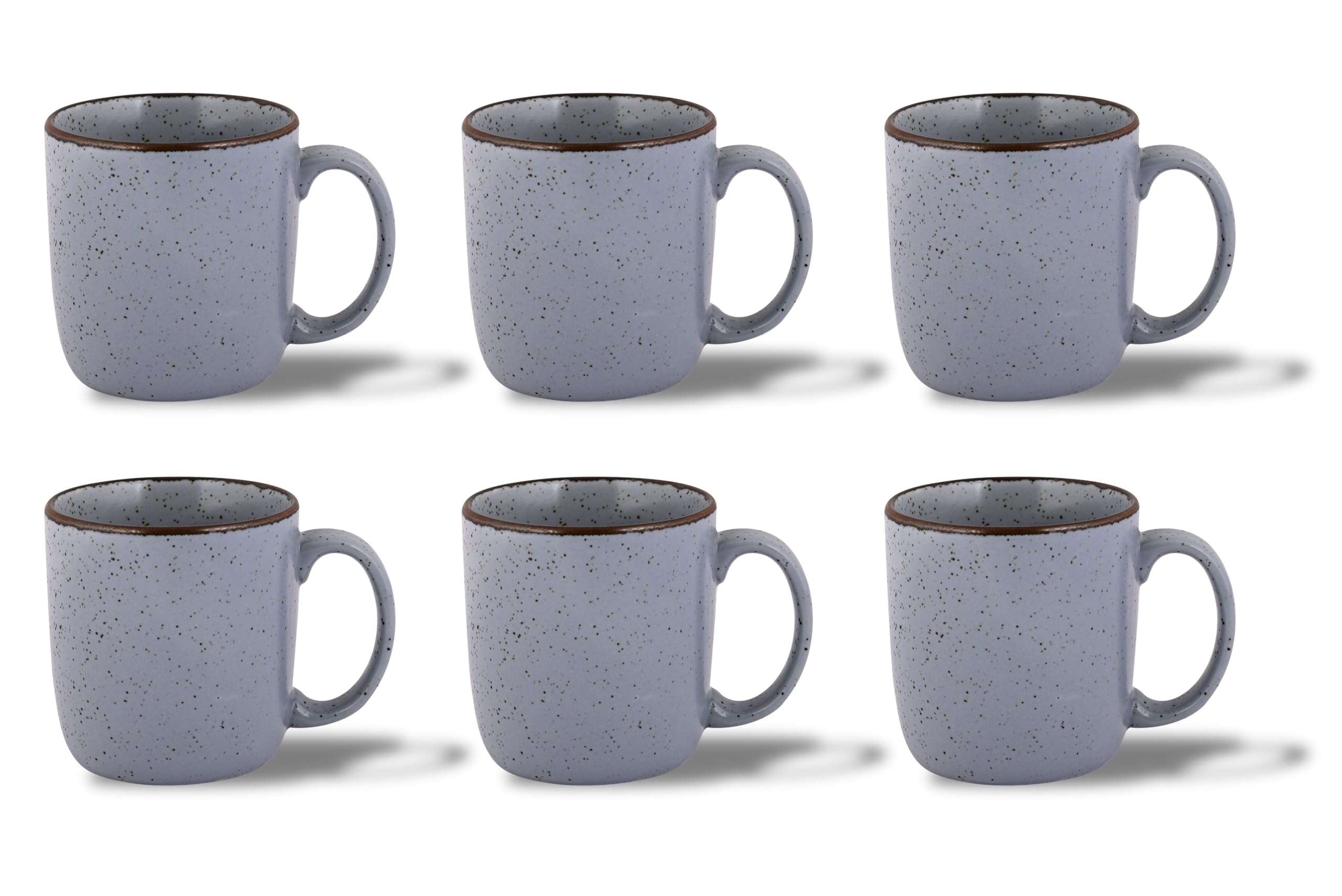 Matt Grey Sky Coffee Mugs
