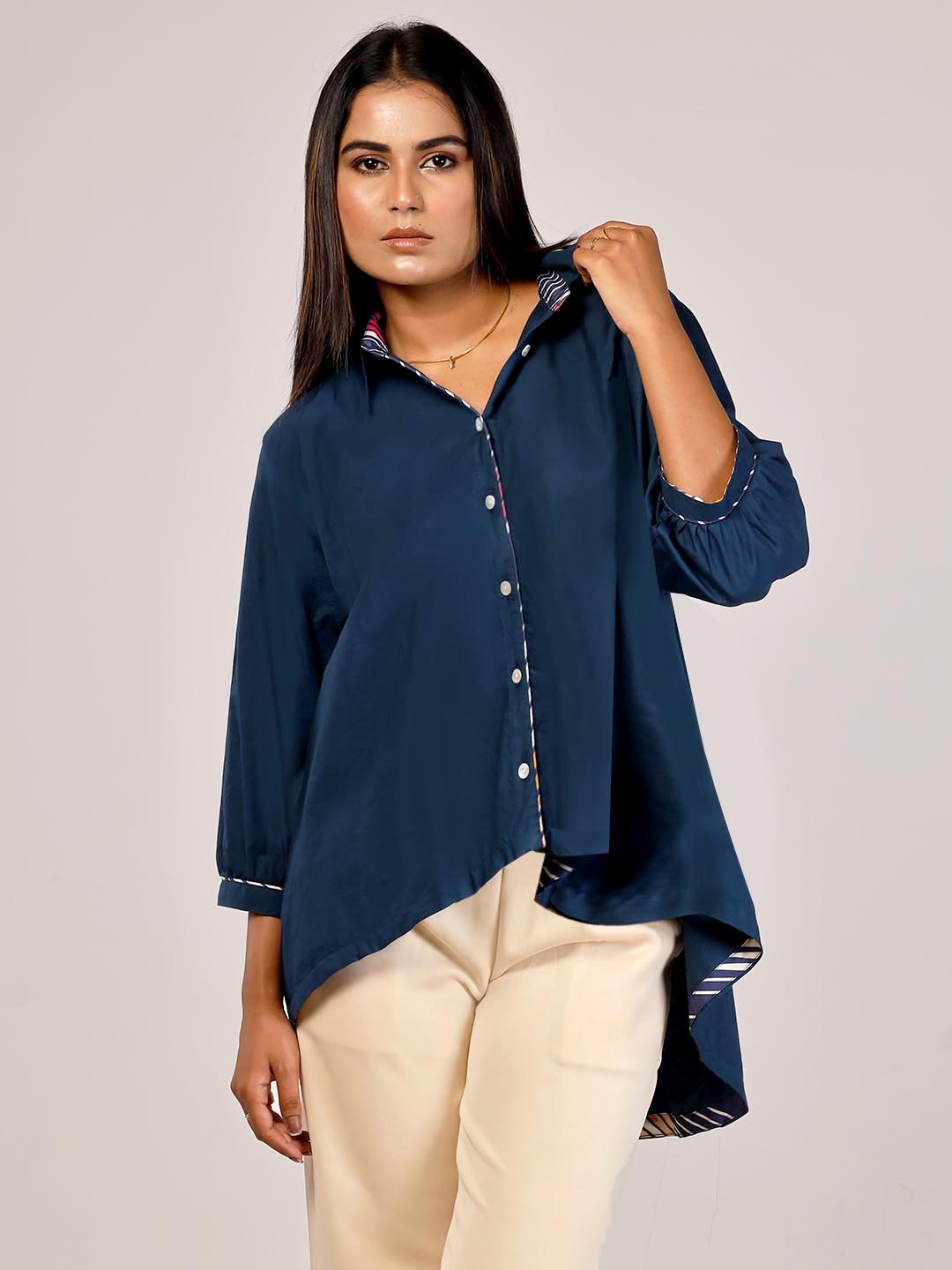 Sketched Florals Tailored Shirt