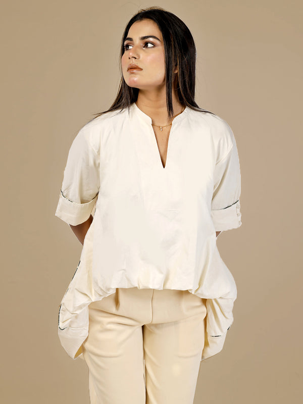 Ivory Bubble Top