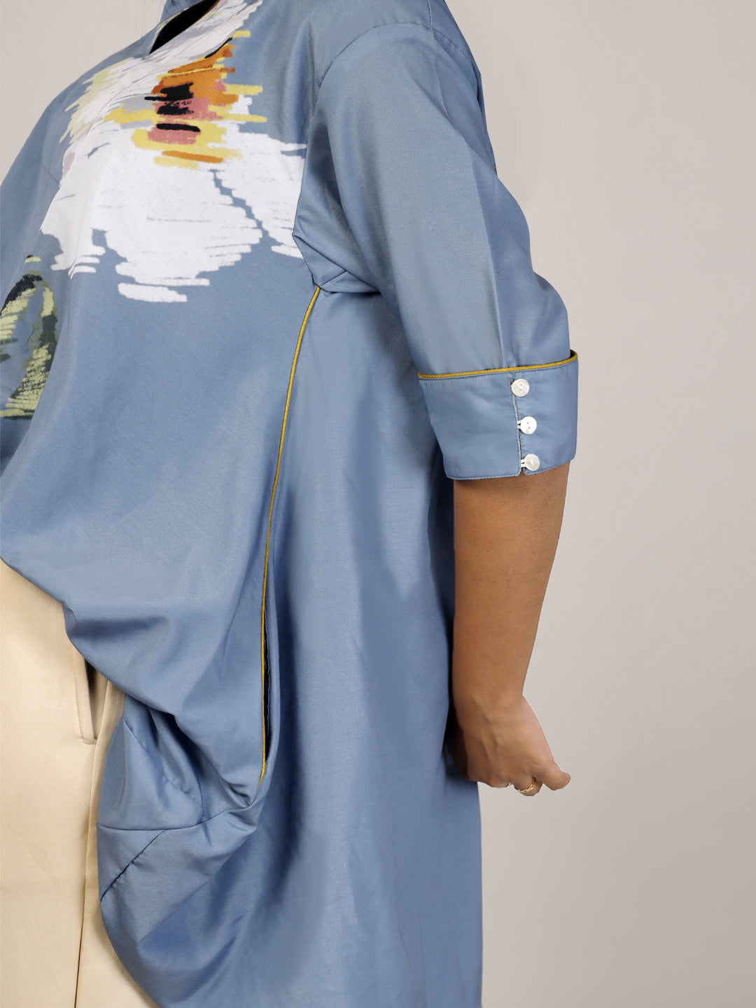 Petal Wash High-Low Top