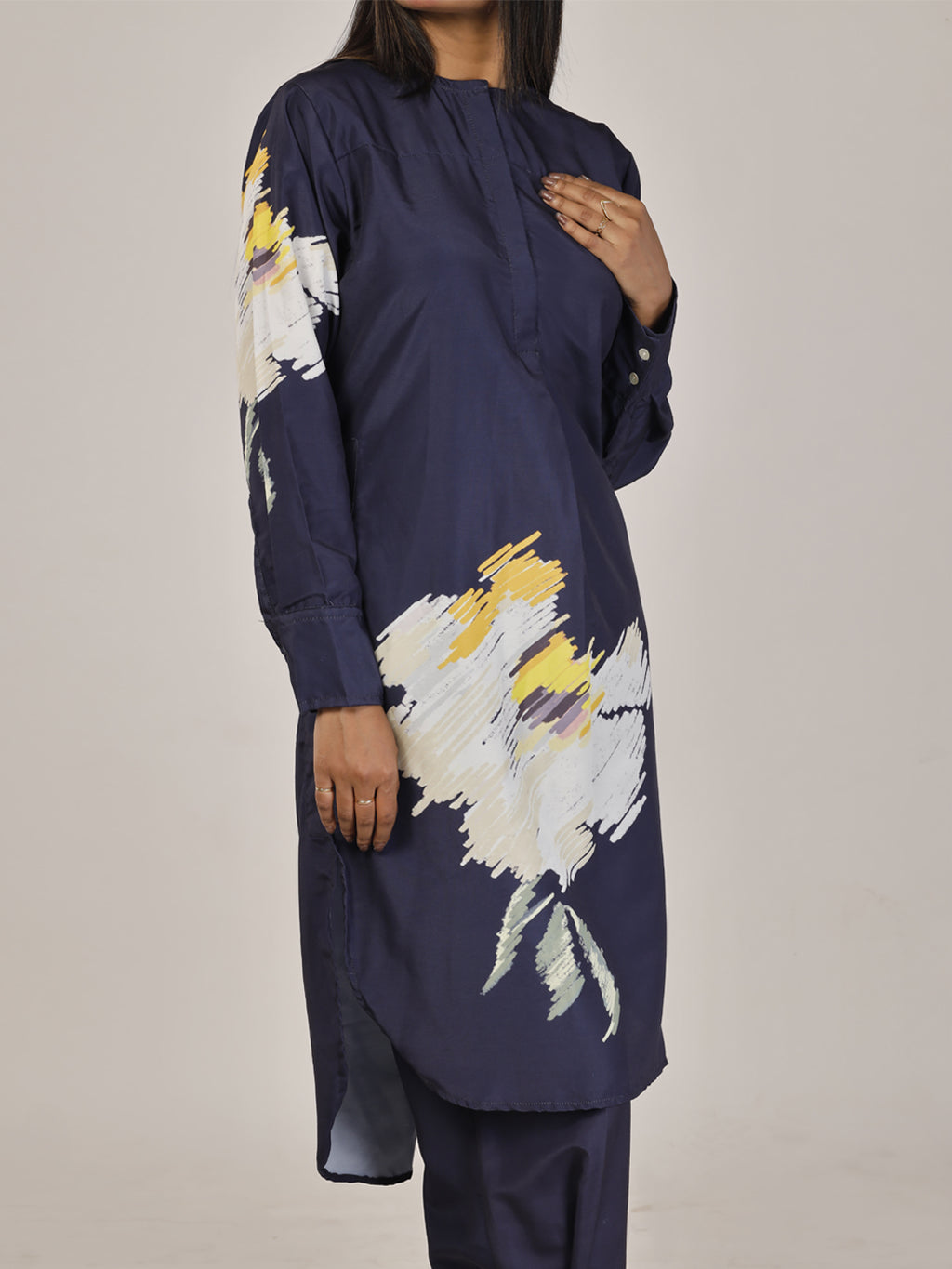 Midnight Bloom Co-ord Set