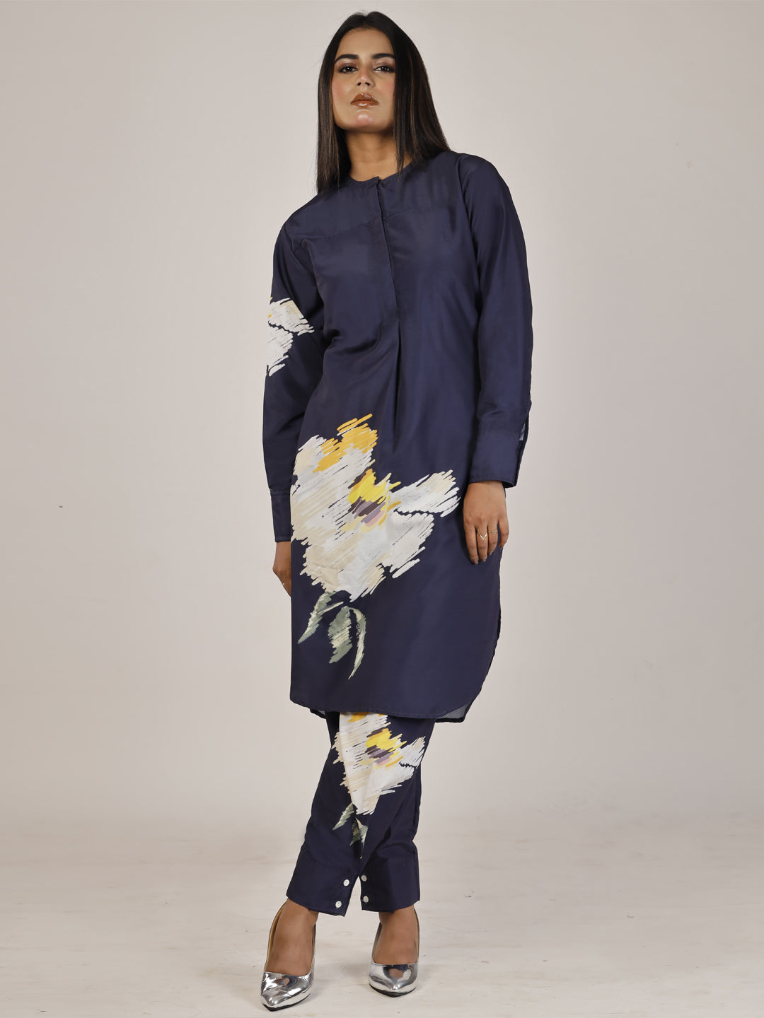 Midnight Bloom Co-ord Set