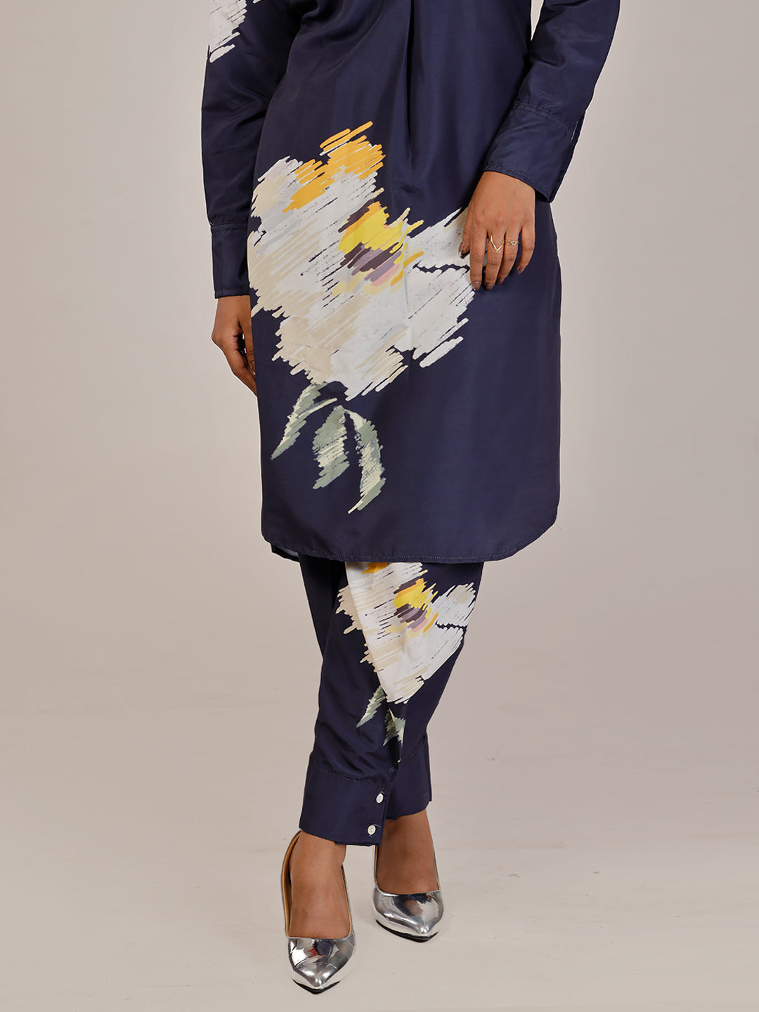 Midnight Bloom Co-ord Set