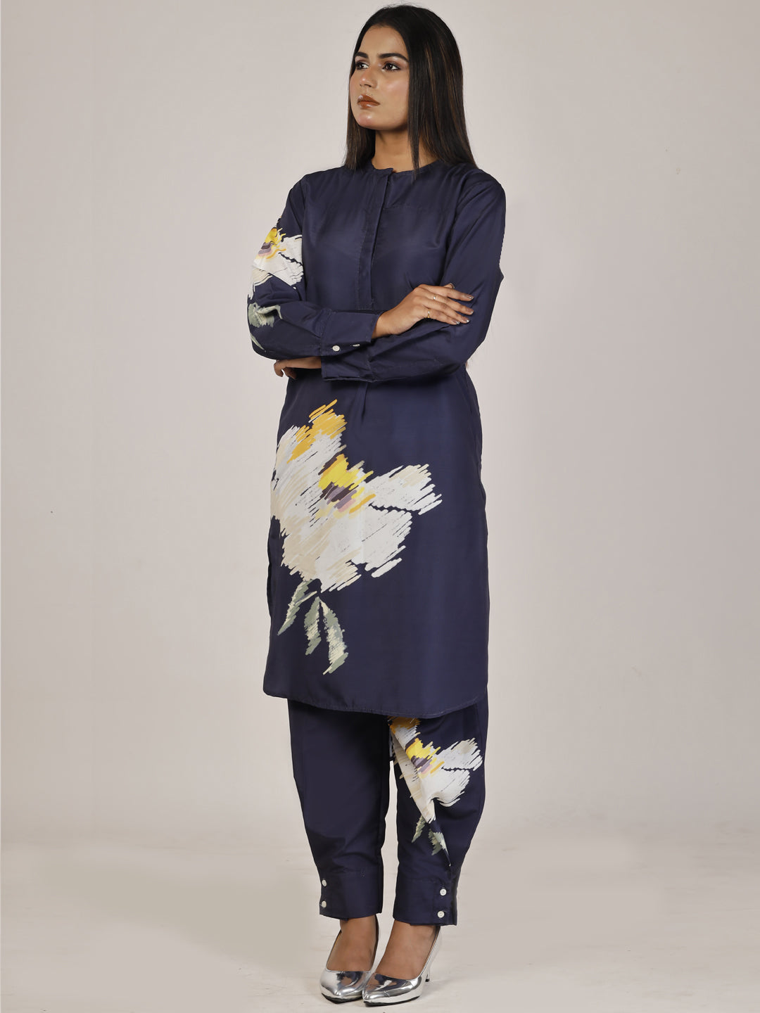 Midnight Bloom Co-ord Set