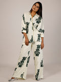Ivory Ink Kimono Co-ord Set