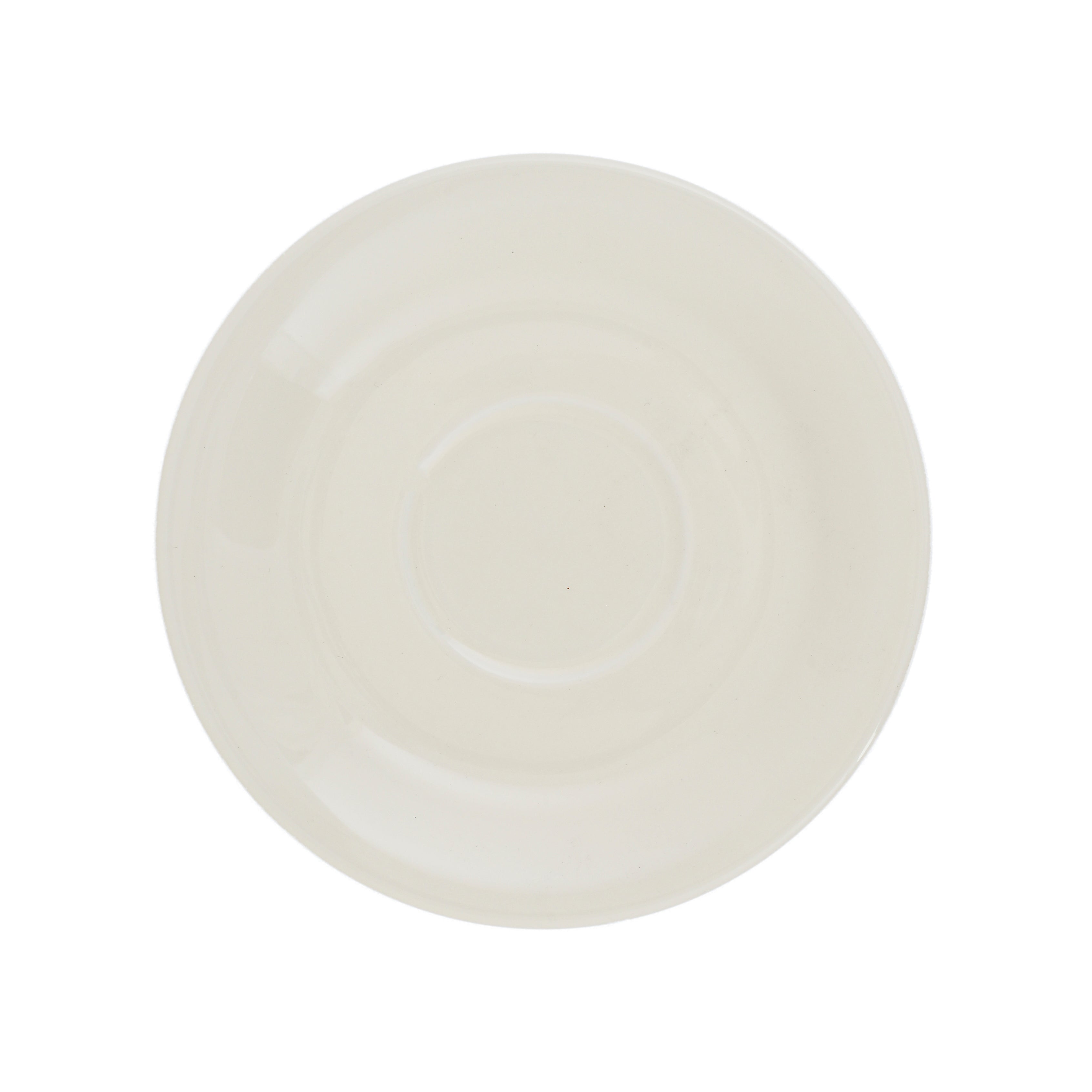 Glossy Ivory Cup & Saucer-190ML