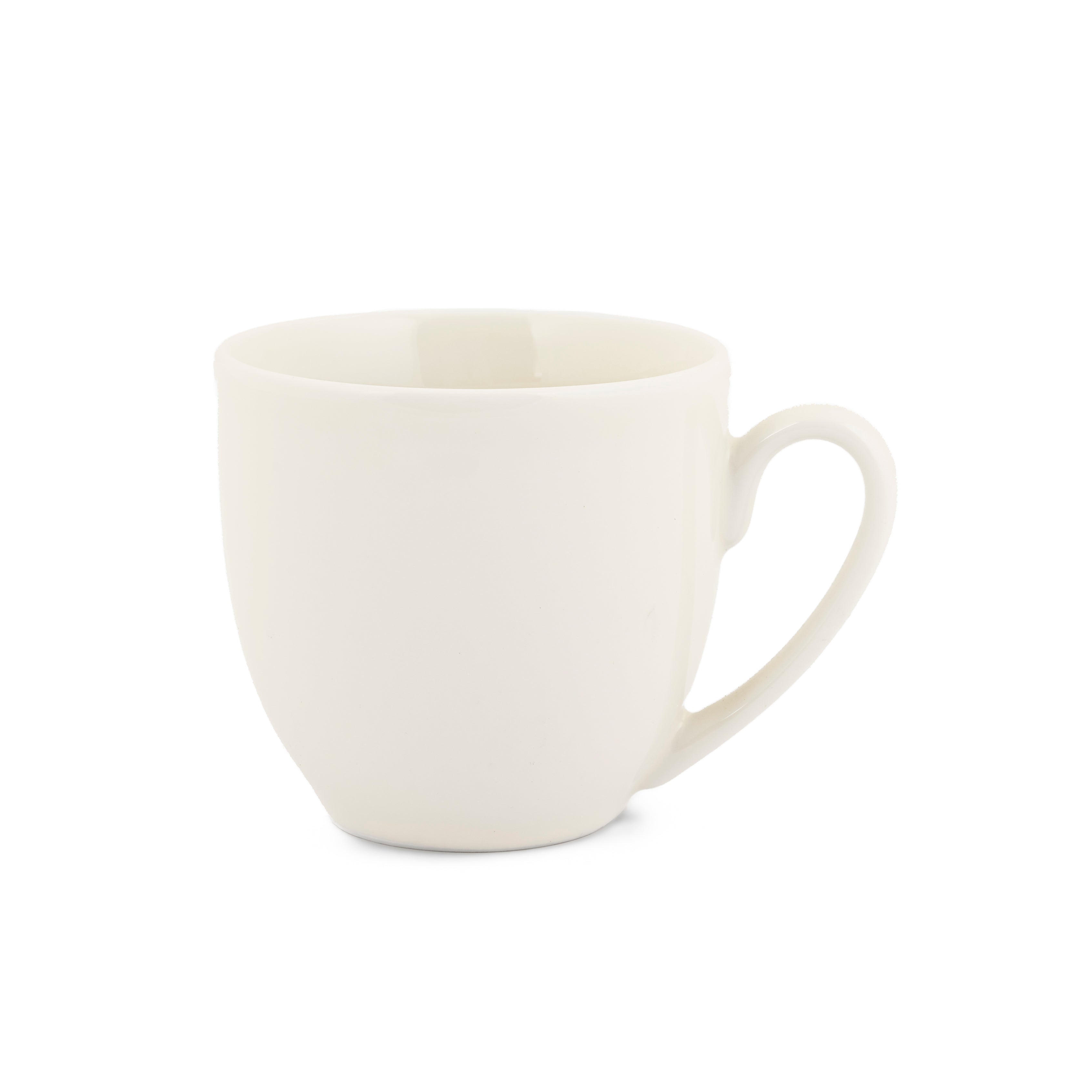 Glossy Ivory Cup & Saucer-190ML