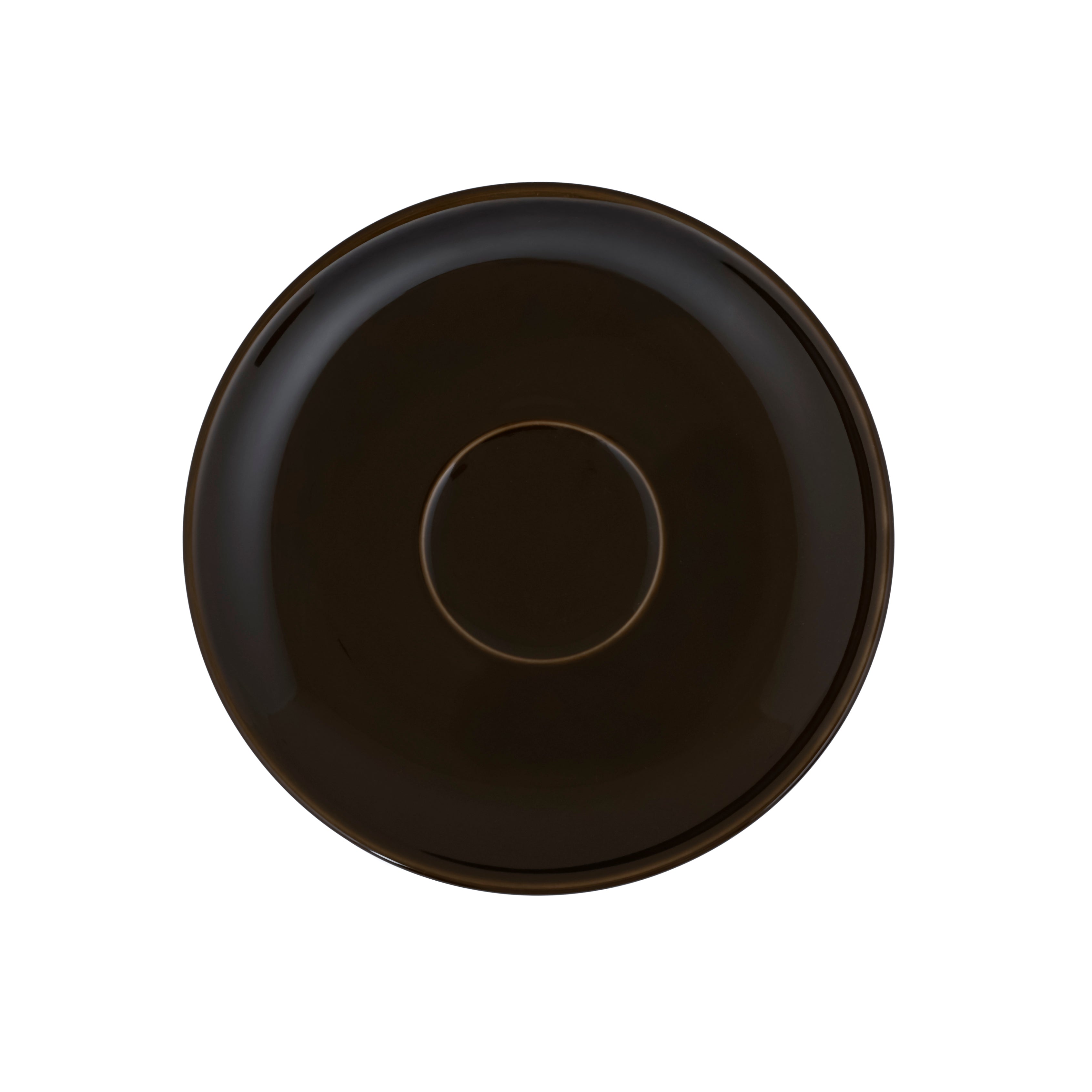 Glossy Brown Cup & Saucer -240ML