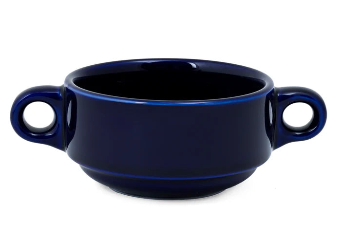 Glossy Cobalt Serving Bowl