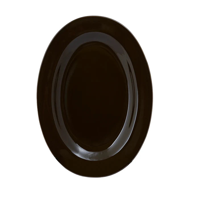 Glossy Brown Rice Plate