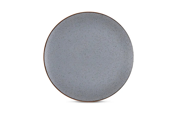 Matt Grey Sky Dinner Plate