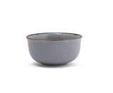 Matt Grey Sky Soup Bowl with Spoon