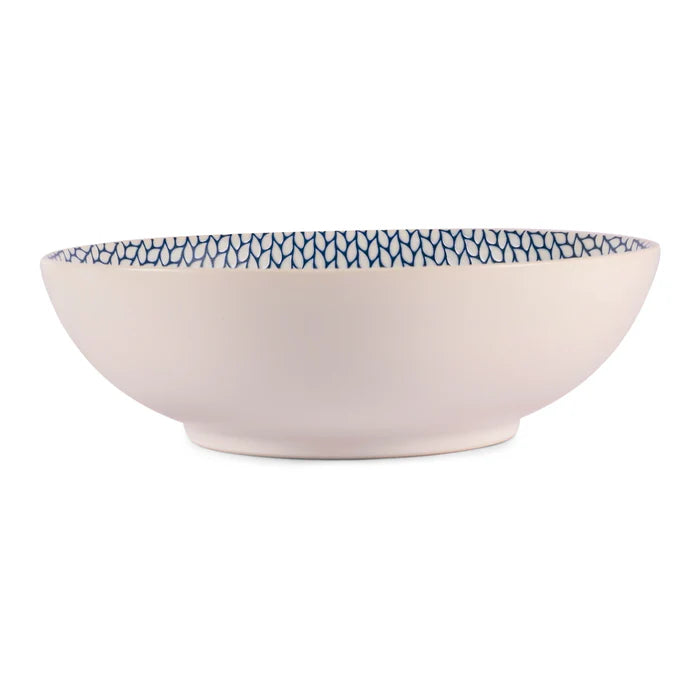Dew Blue Serving Bowl