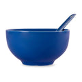 Blue Ocean Soup Bowl with Spoon