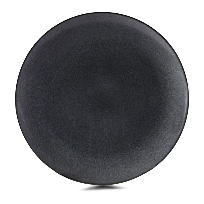 Grey Night Dinner Plate
