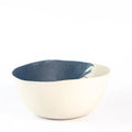 Denim Art Serving Bowl