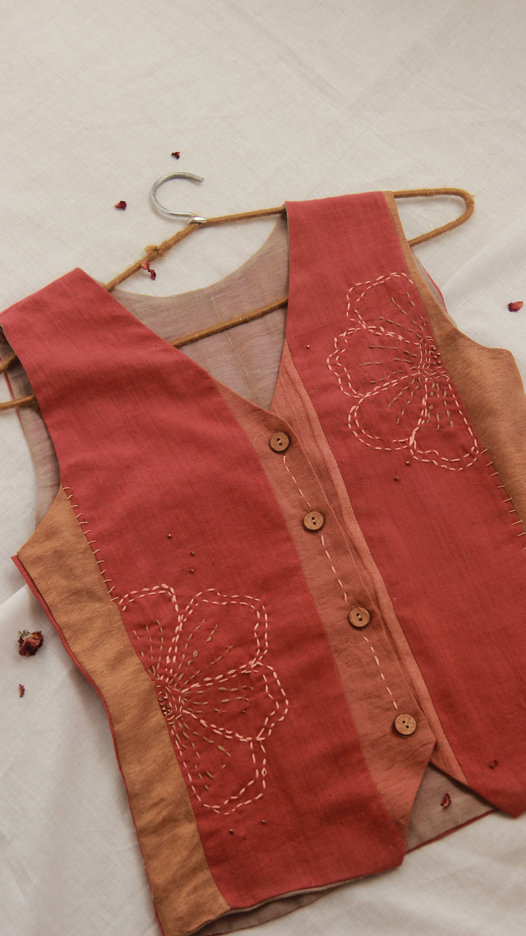 Handmade Upcycled Vests