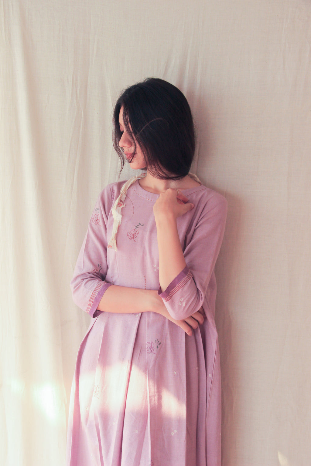 Lily Lilac Cotton dress