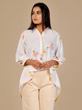 Sketched Florals Tailored Shirt