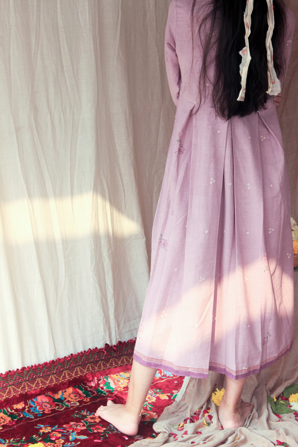 Lily Lilac Cotton dress